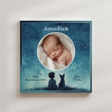 Fotoobraz z vlastní fotky na plátno - Chlapec