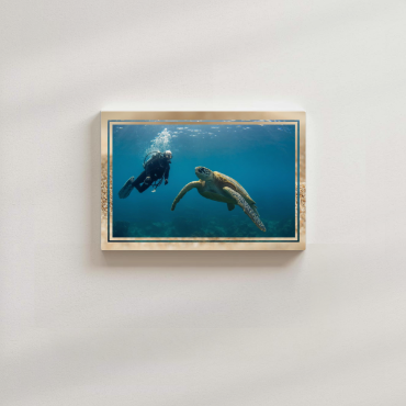 Fotoobraz z vlastní fotky na plátno - Písek