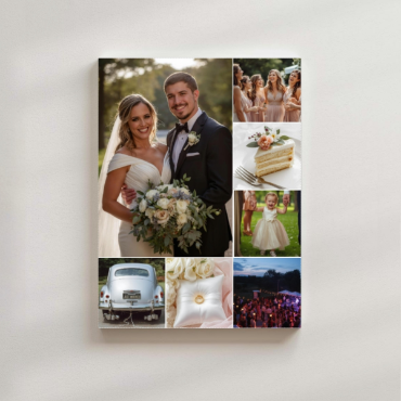 Fotoobraz z vlastní fotky na plátno - Koláž