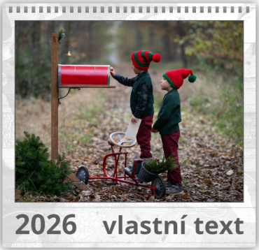 Vytvořte si vlastní fotokalendář – osobní dárek plný vzpomínek. - Crazywood světlý