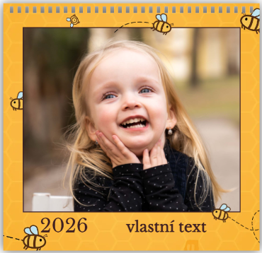 Vytvořte si vlastní fotokalendář – osobní dárek plný vzpomínek. - Včelky