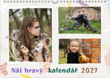 Vytvořte si vlastní fotokalendář – osobní dárek plný vzpomínek. - Hravost